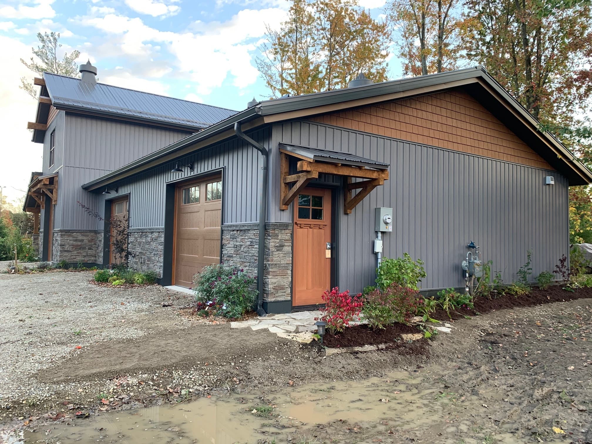 Stone Veneer Wainscoting Project GenStone