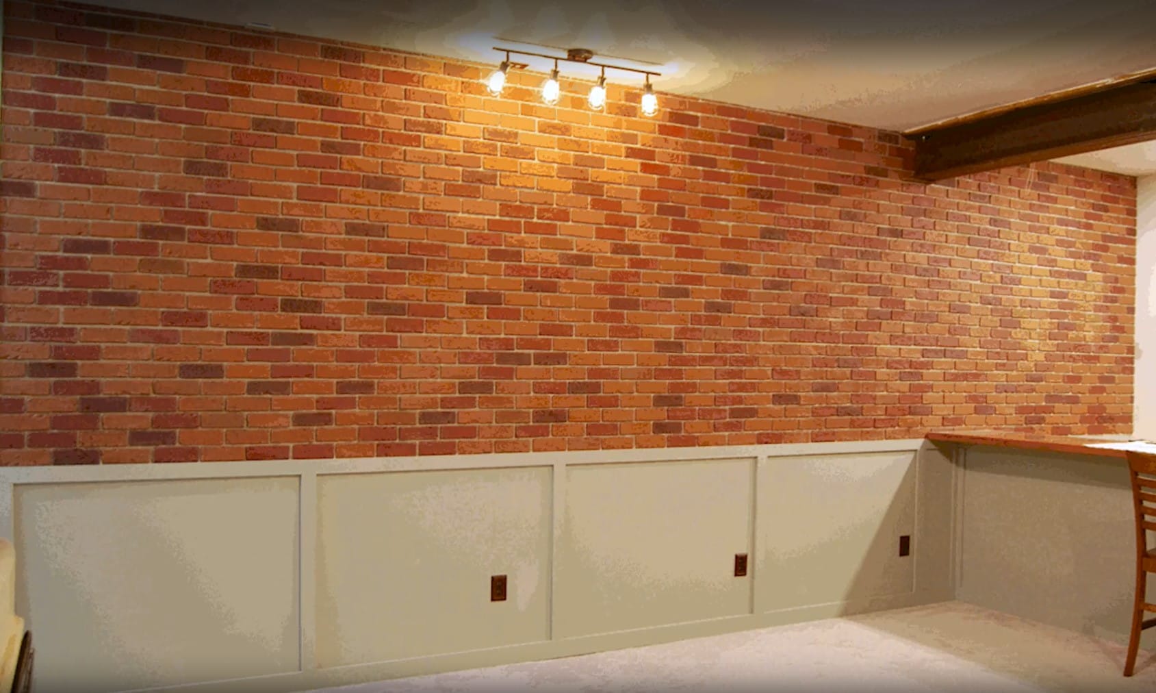 Daniel's Brick Veneer Accent Wall GenStone