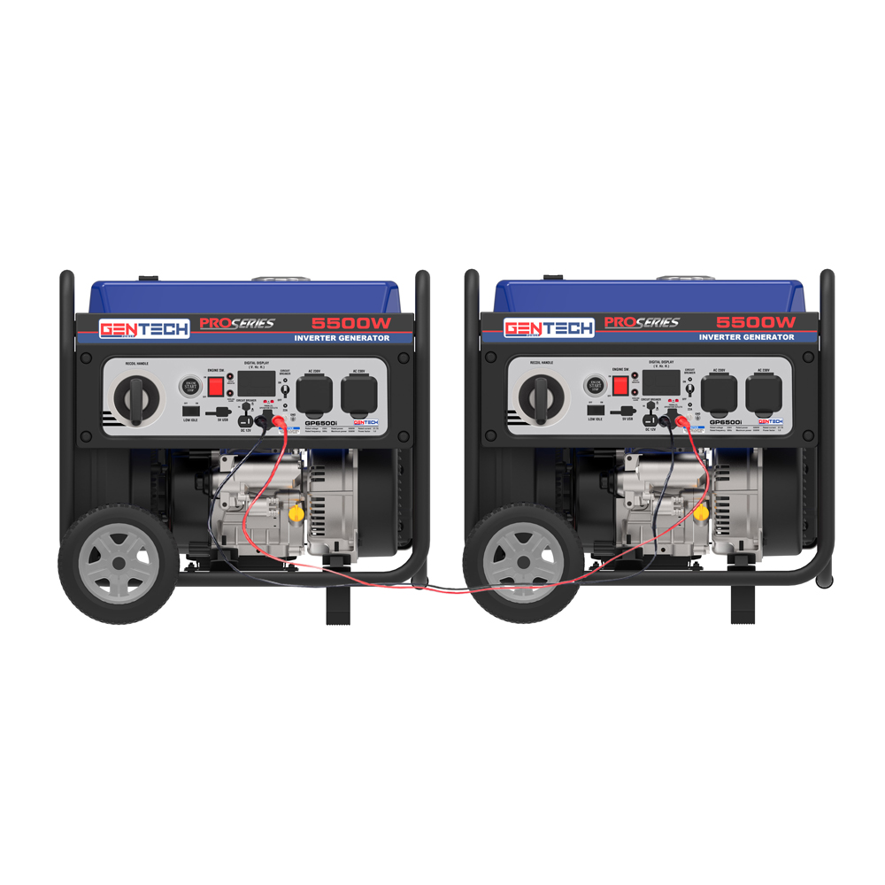 GENTECH POWER 5500 WATT DIGITAL PURE SINE WAVE INVERTER GENERATOR GENTECH