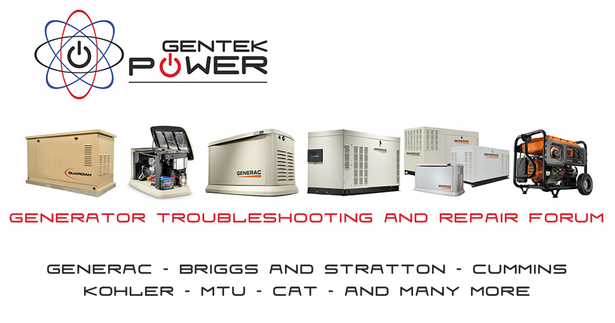 Generac Evolution eCode error code fault list easily explained with troubleshooting/repair