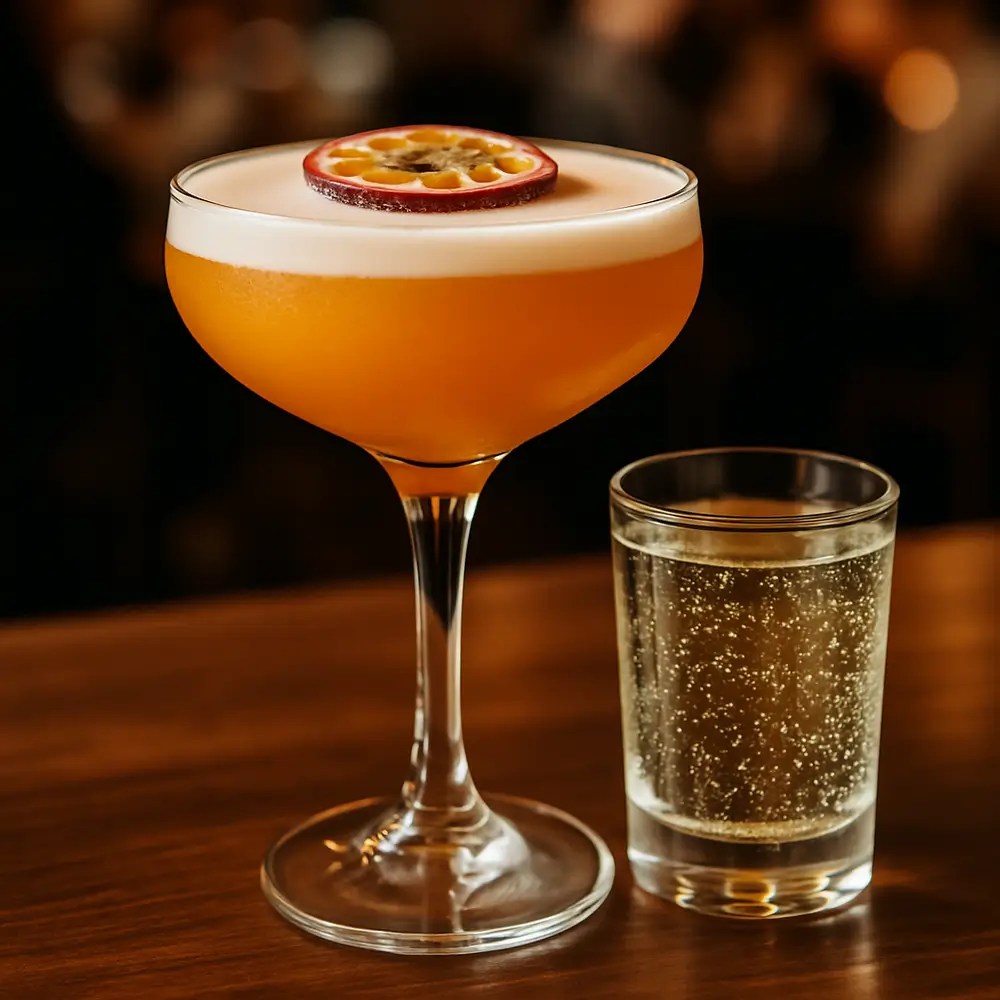 Porn Star Martini - Rezept für den fruchtigen & modernen Cocktail