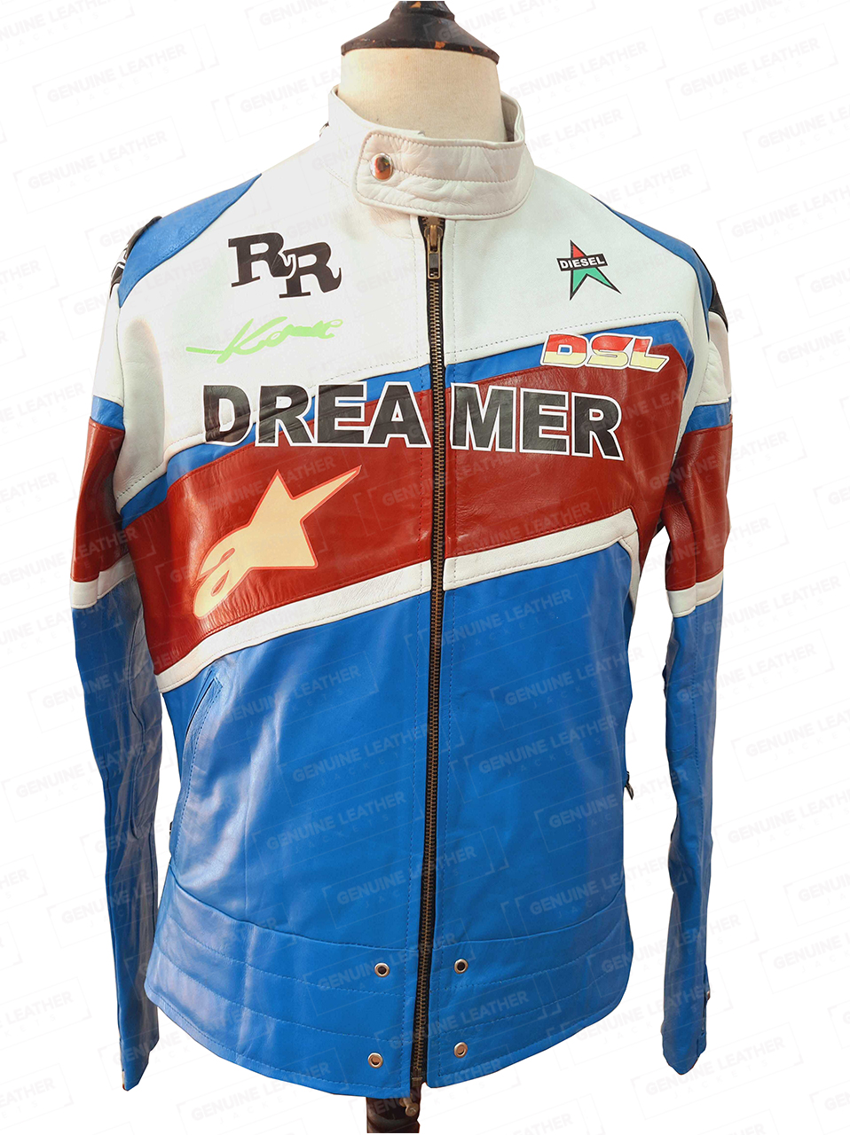 Juice Wrld Bandit NBA Youngboy Dreamer Biker Jacket On Sale GLJ