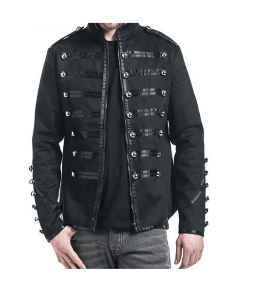 Shop NOW The Black Parade Cotton Jacket For Men GLJ