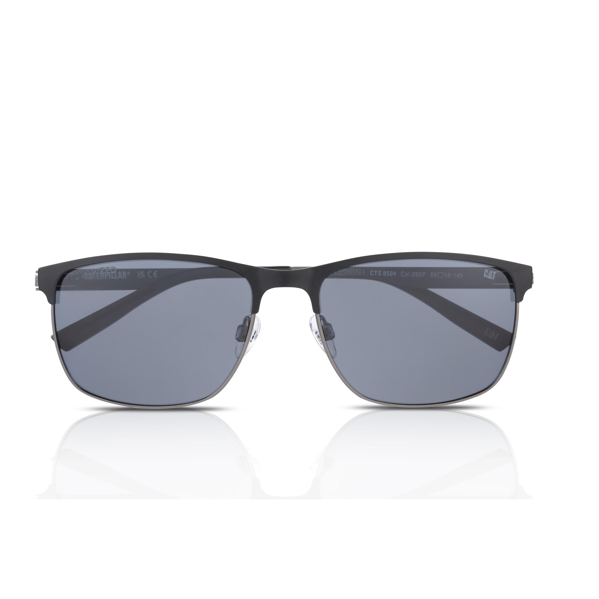 Caterpillar CPS8504 Men’s Sunglasses 095P Black Gunmetal/Solid Smoke