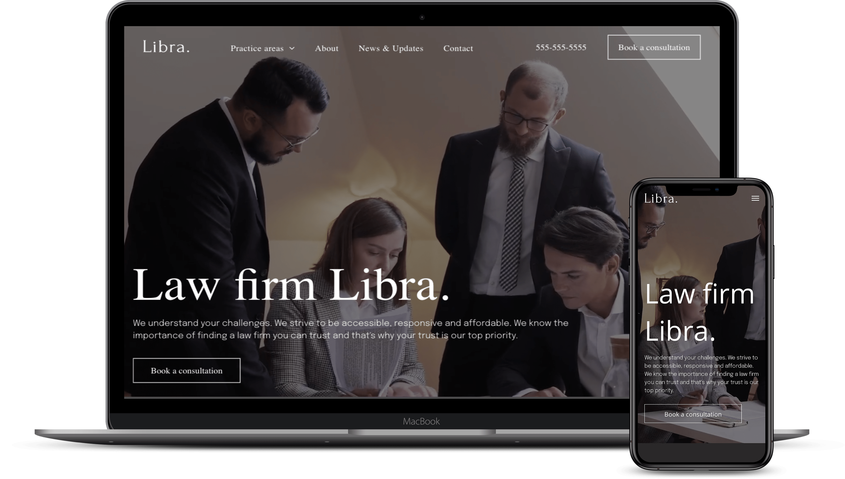 website design for law firms GenUp Digital Small Business site Design