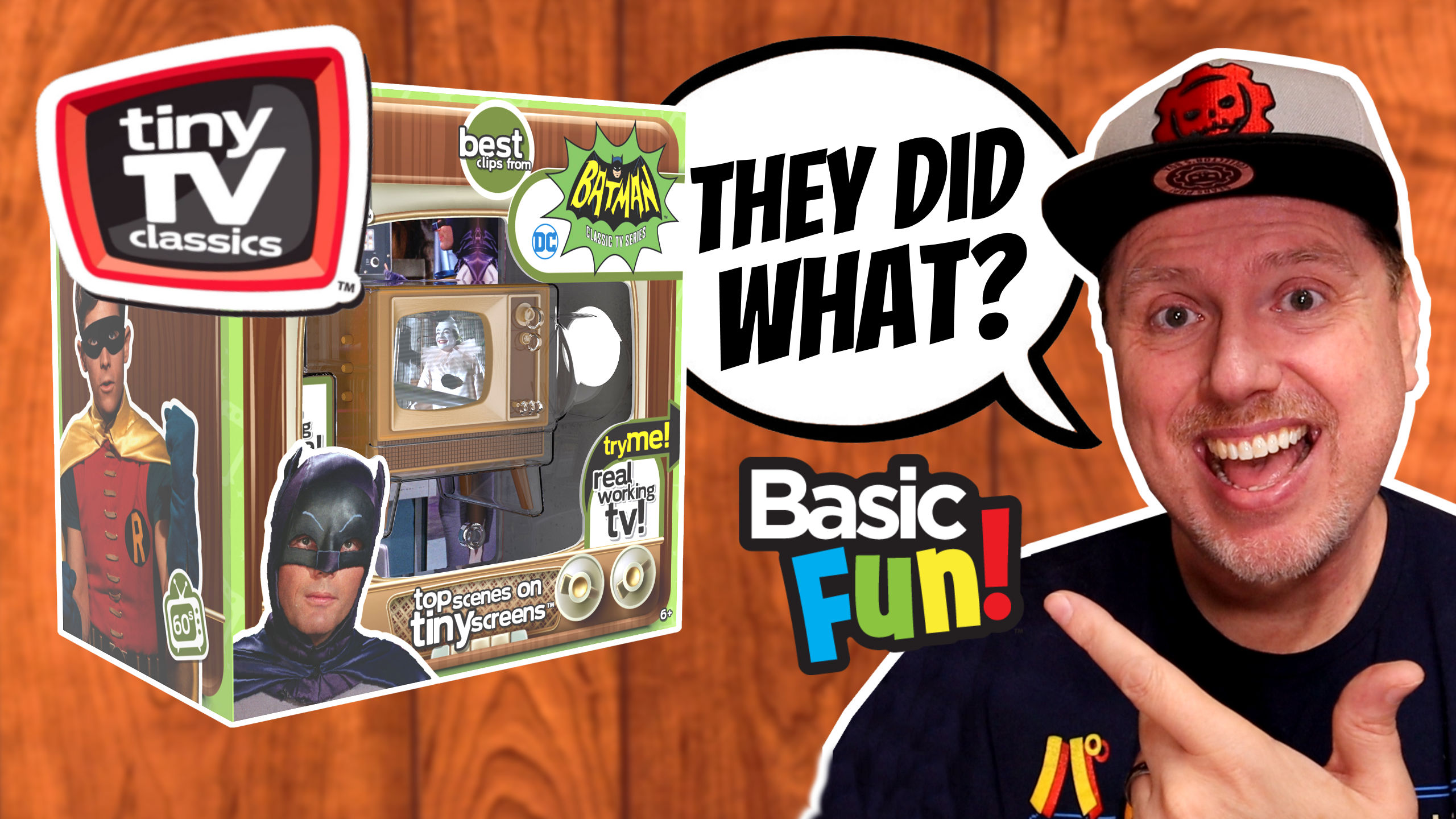 Basic Fun Tiny TV Classics Batman Ultra Retro Quick Look GenXGrownUp