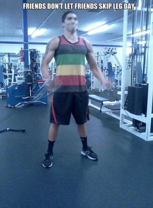 画像】下半身の筋トレが辛いから上半身だけ鍛えまくった男がダサすぎる件・・・ | 人気の話題まとめましたM9(`・Ω・´) 画像集】筋トレで上半身だけを鍛えてしまった人たち