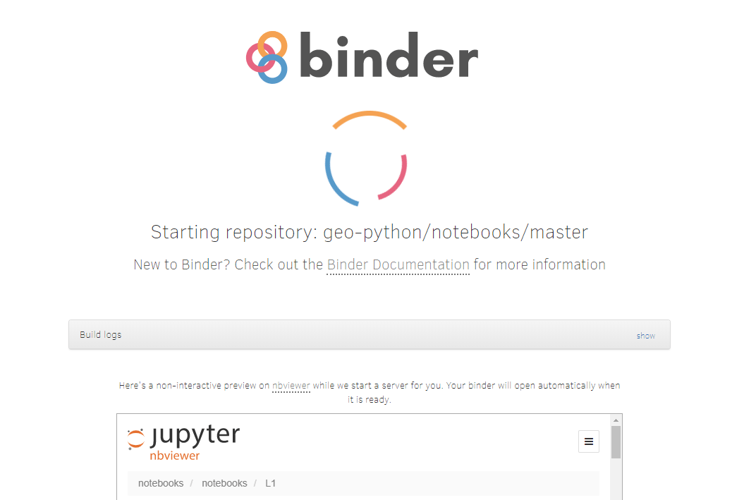 Course environment — GeoPython site documentation