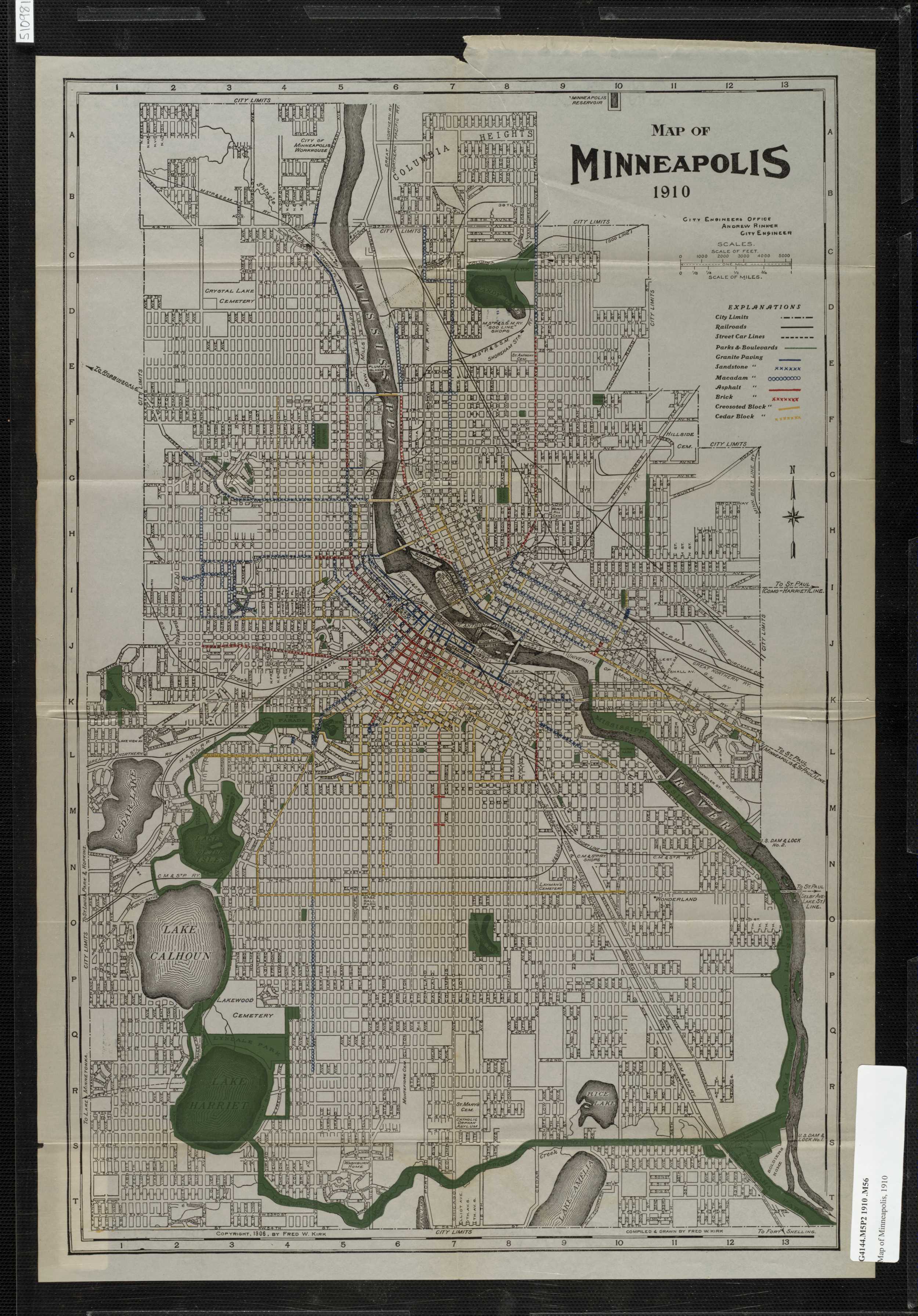 Job Number borchert maps DIGITAL COLLECTIONS UNIT
