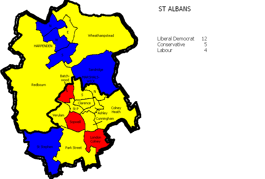 St Albans City and District Council Election 2003