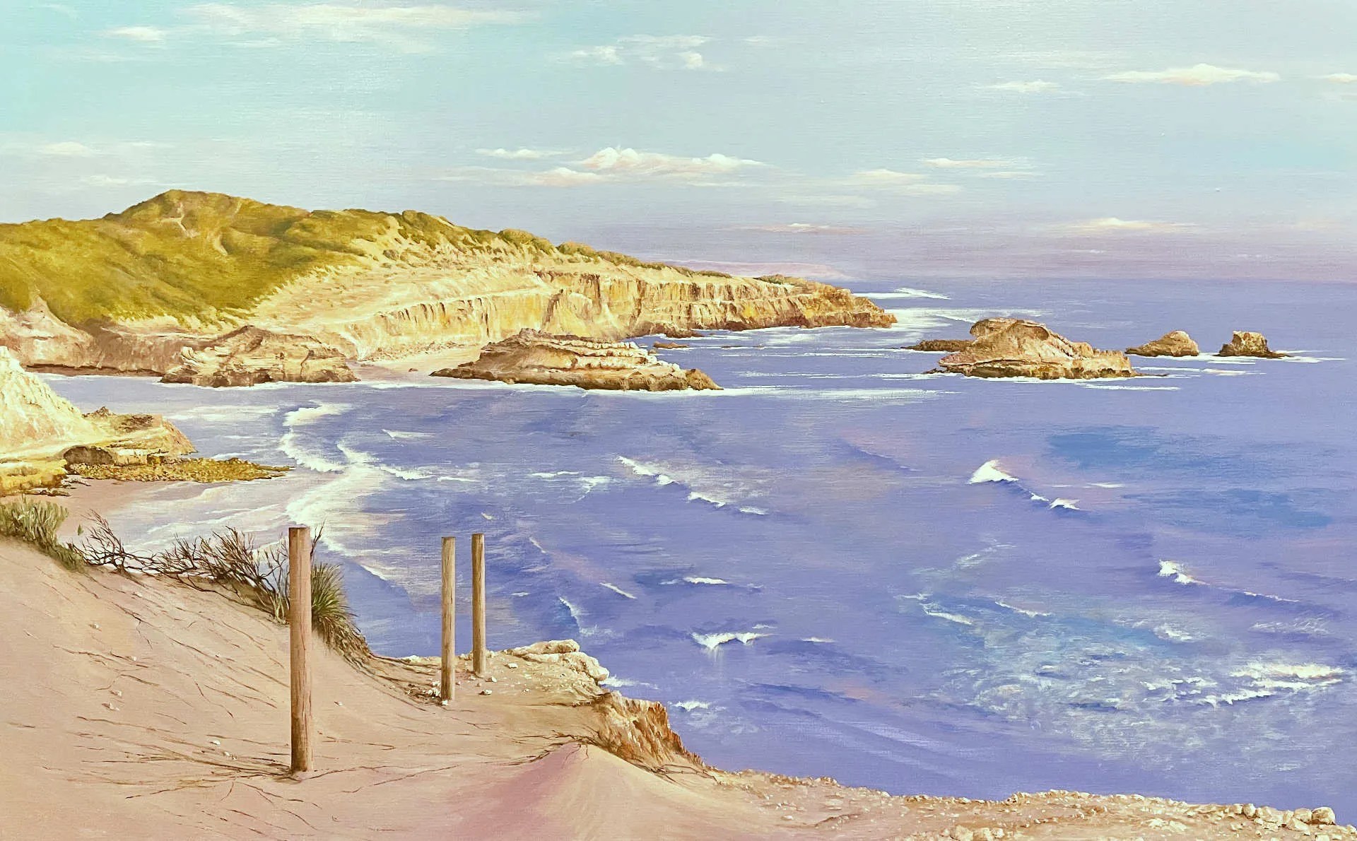 A February evening from Jubilee Point