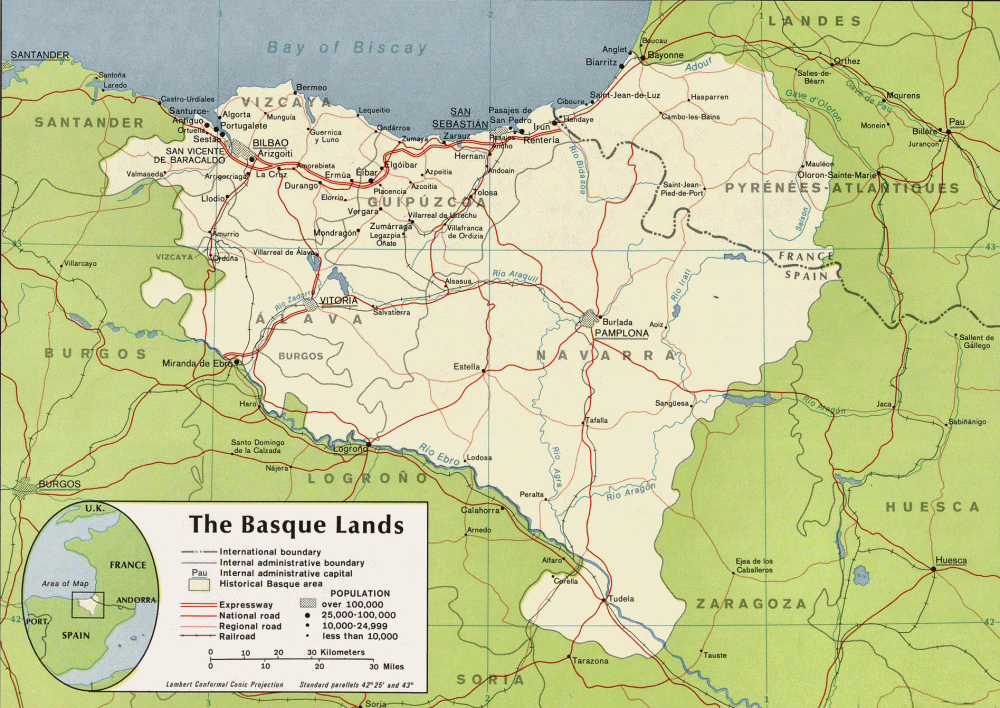 Carte Côte Basque Française Metáfora cable Autorizar mapa del país vasco francés pedir Se asemeja