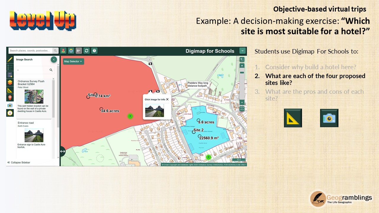 Virtual tours (with Digimap for Schools) Geogramblings
