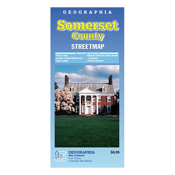 Somerset County (NJ) Street Map 1 Geographia Maps