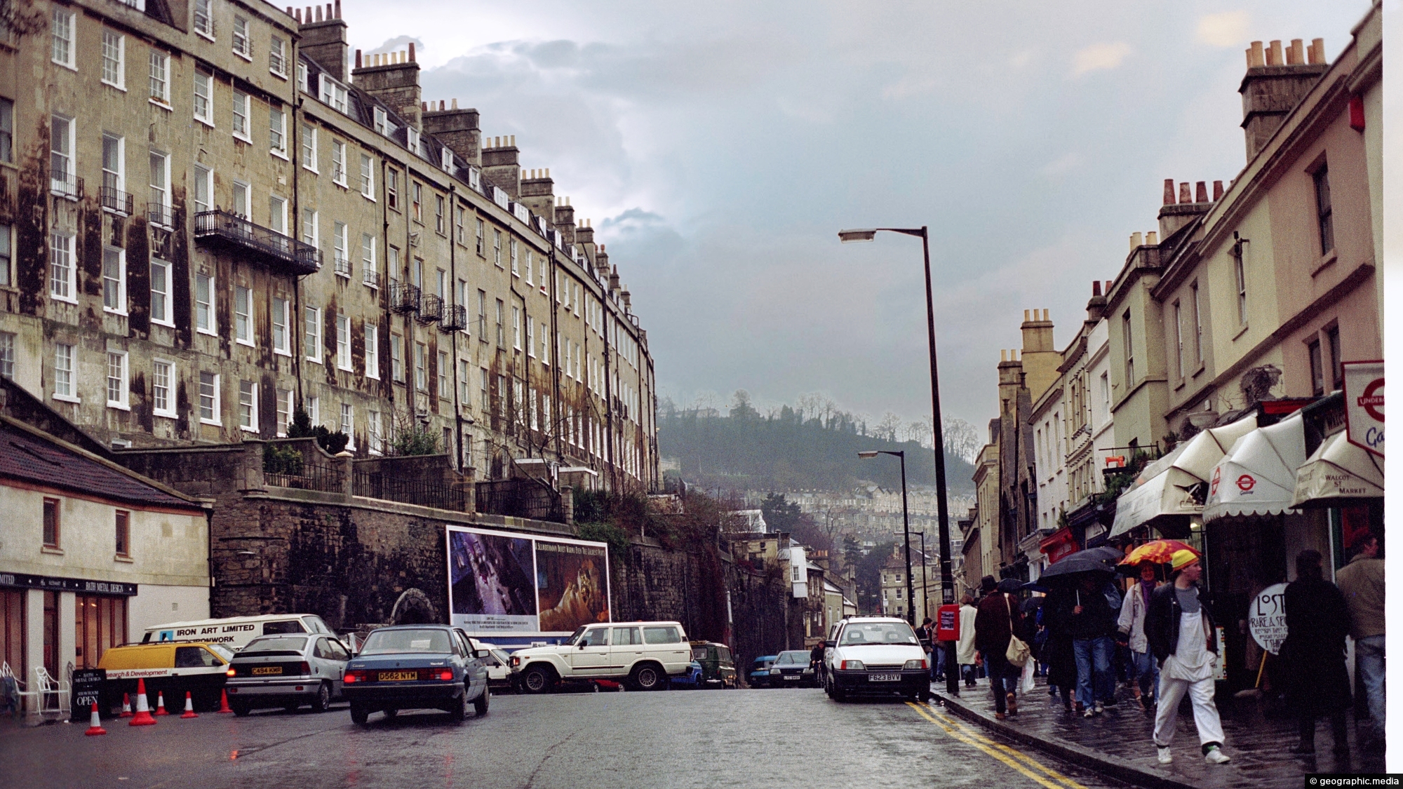 Walcot St in Bath Geographic Media