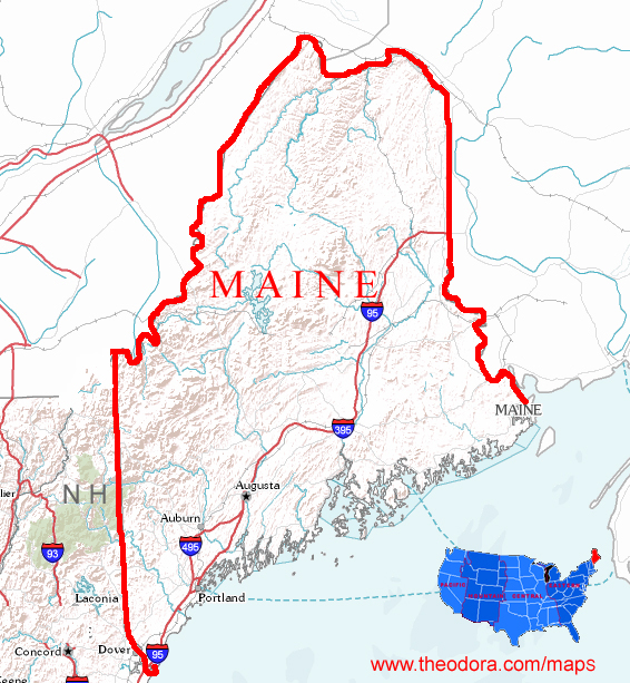 Maine Maps