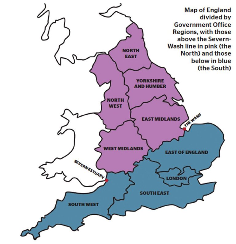 A country divided why England's NorthSouth divide is getting worse