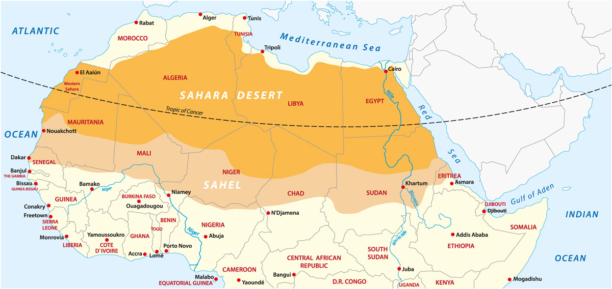 Why the Sahara desert is growing Geographical
