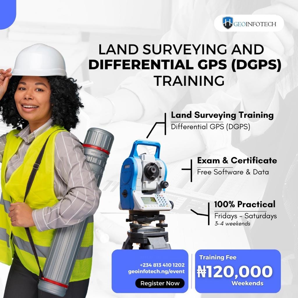 Differential GPS (DGPS) Land Surveying Training Geoinfotech