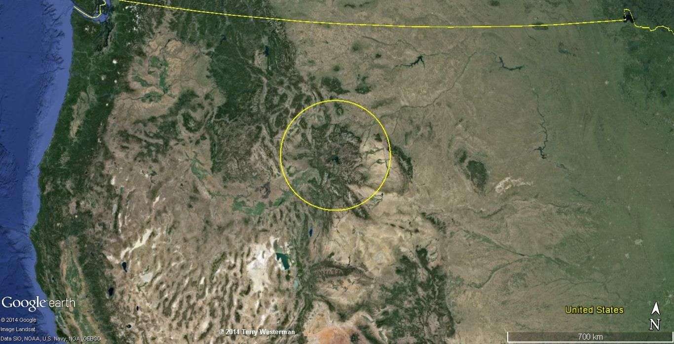 Yellowstone Meteor Impact