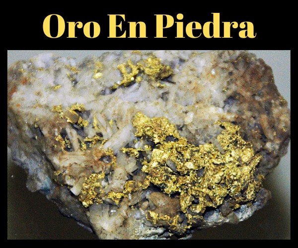 Oro en Piedra ¿Cómo se ve? ¿Dónde buscar? ¿Cómo extraer?