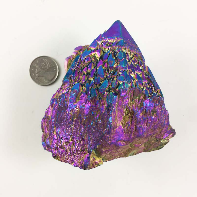 Titanium Aura Quartz Gifts from the Earth Geologic