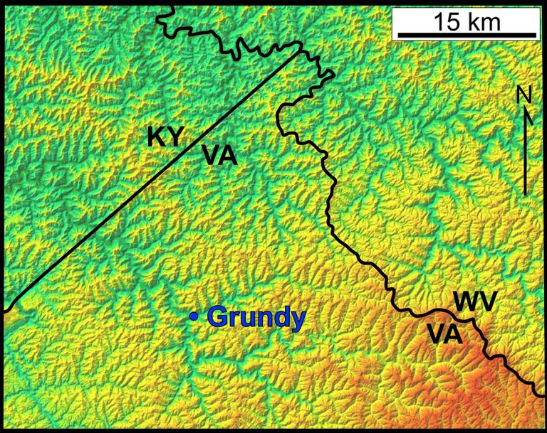 Appalachian Plateau Virginia Map The Appalachian Plateau's rugged terrain The Geology of Virginia