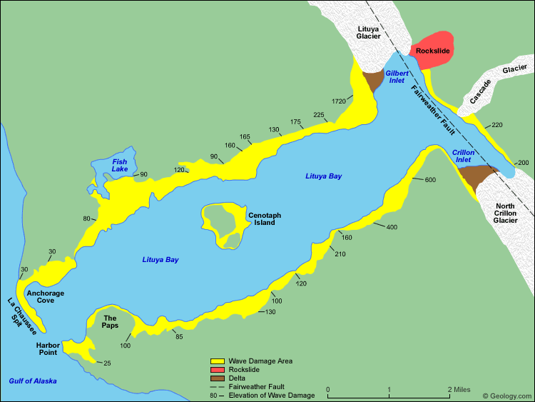 #kodiak #alaska as of 10 minutes ago. World S Biggest Tsunami 1720 Feet Tall Lituya Bay Alaska