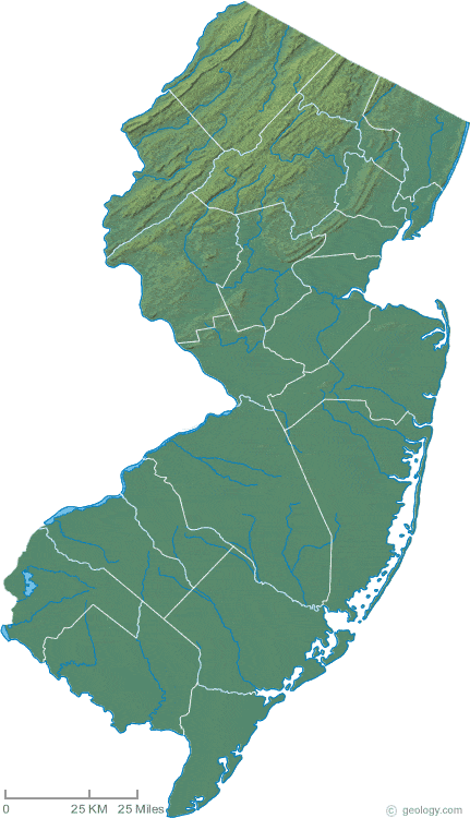 Map Of New Jersey