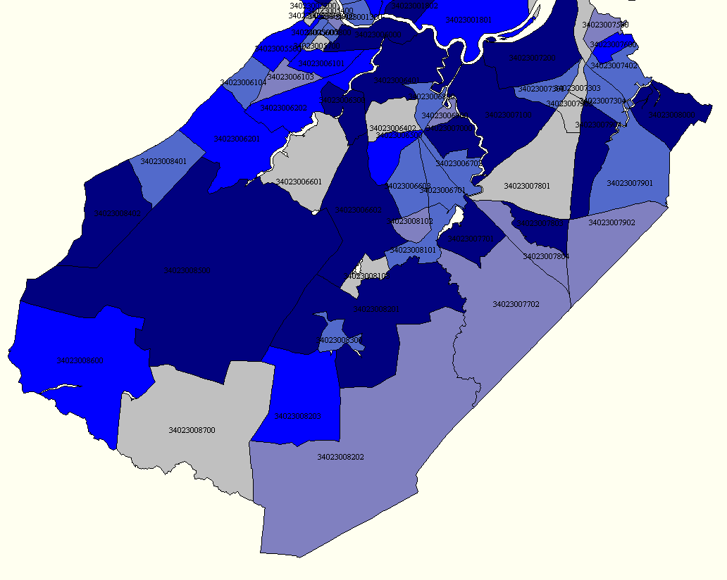 1980 Long Form in 2010 Boundaries