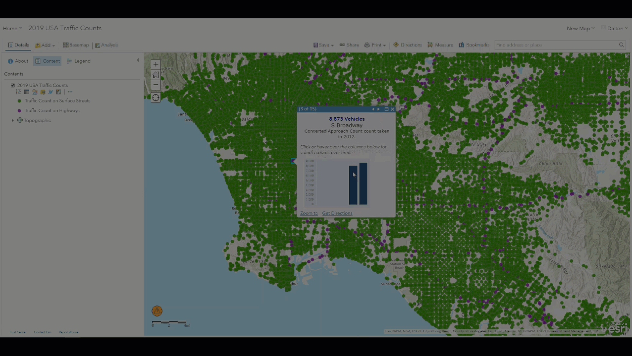 Latest demographics from esri GeoMarvel