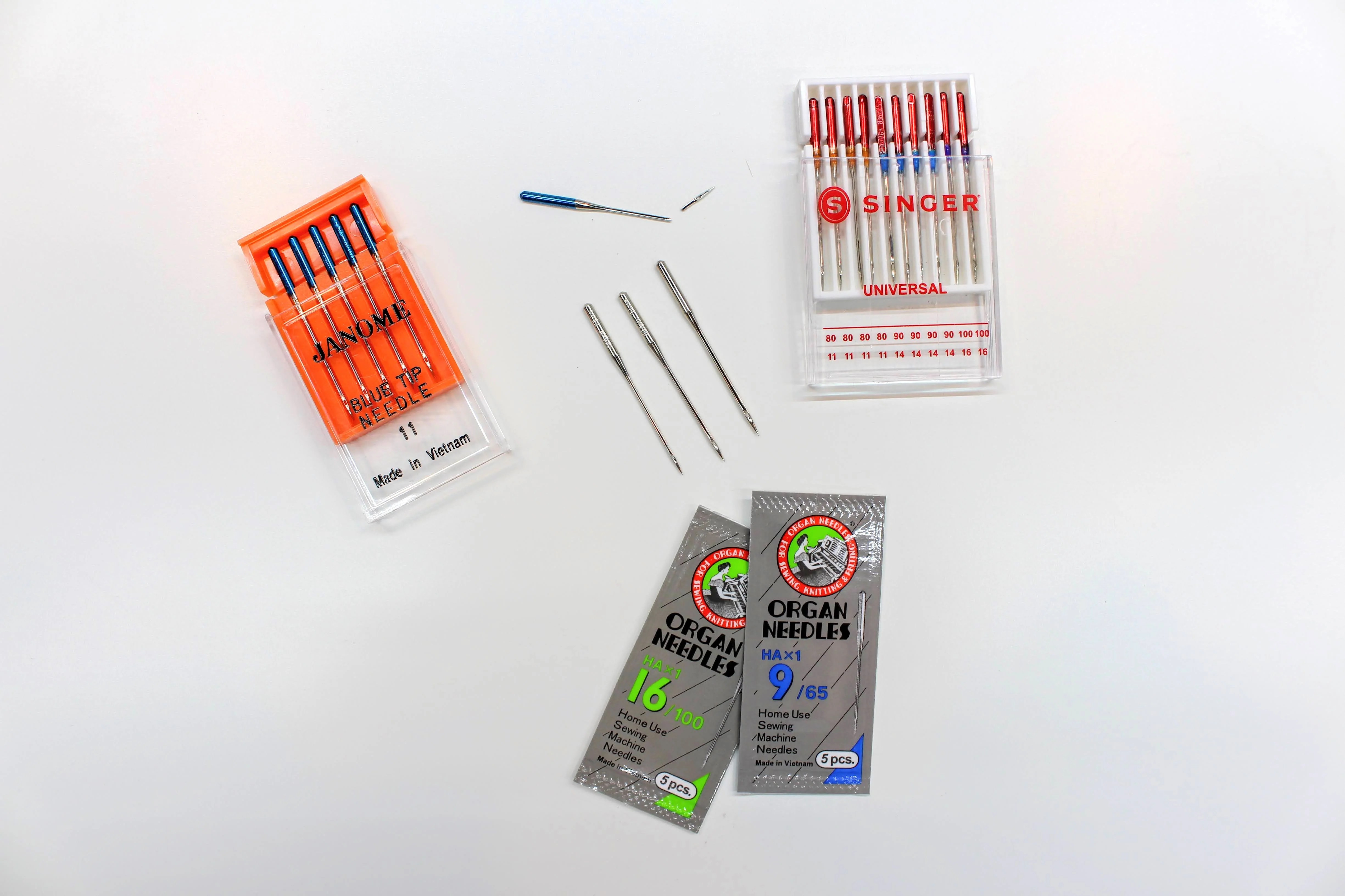 Sewing Machine Needles PLUS a Size Reference Chart! Geometryandjoy