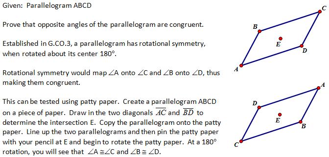 Common Core Mapping for High School: Geometry