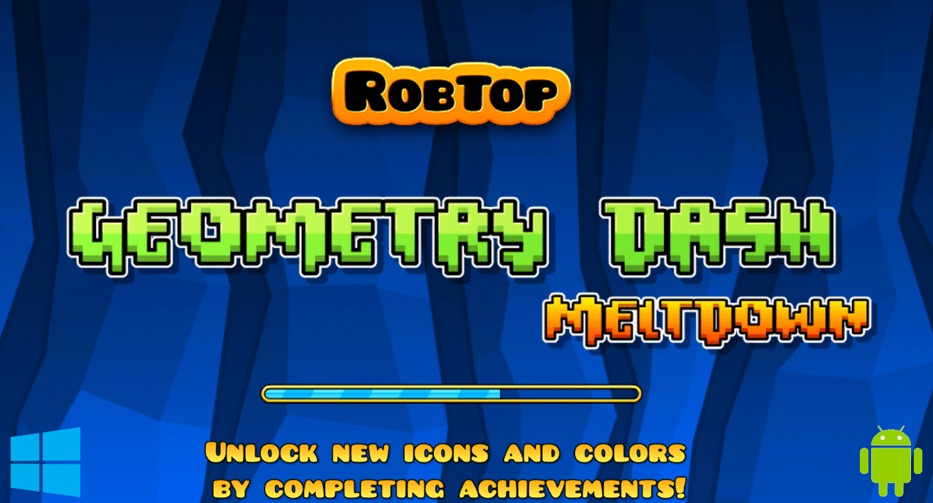 Geometry Dash Meltdown cкачать бесплатно + взлом