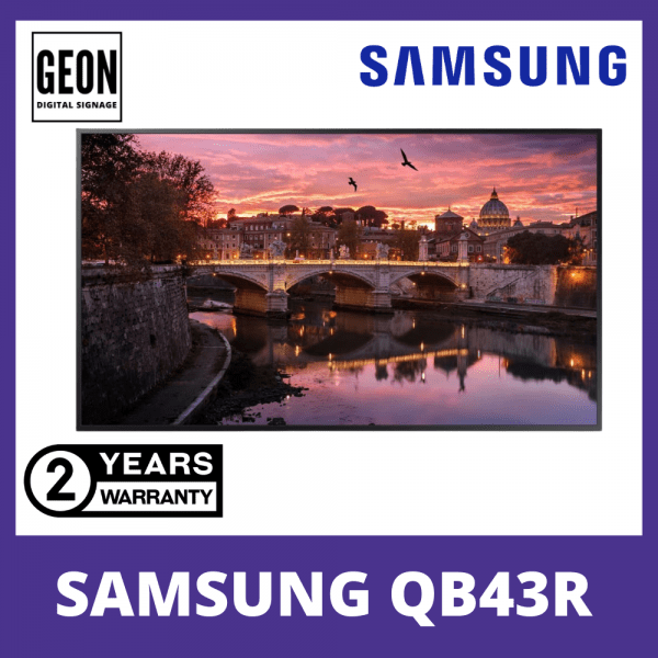 SAMSUNG 43" QB43R 4K UHD DIGITAL SIGNAGE Geon Asia