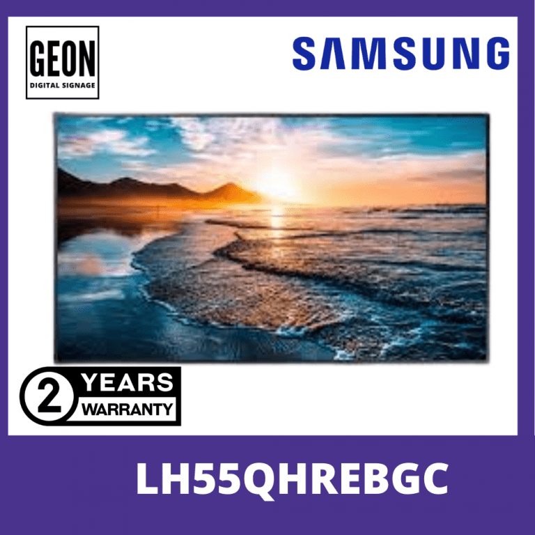 Samsung 55" LH55QHREBGC QHR Series Smart Signage Display Geon Asia