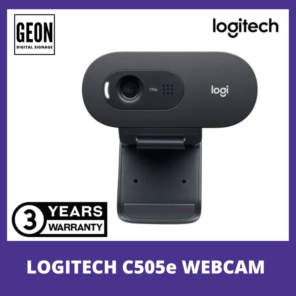 Logitech C505e HD 720p and long-range mic Business Webcam - Geon Asia