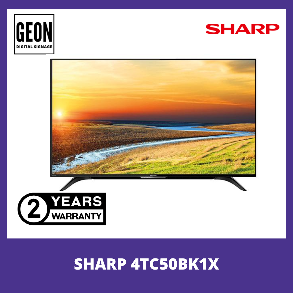 Sharp 50" 4TC50BK1X 4K UHD Android LED TV Geon Asia