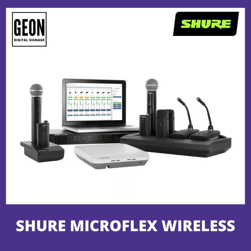 SHURE Microflex Wireless (Wireless Microphone Systems) - Geon Asia