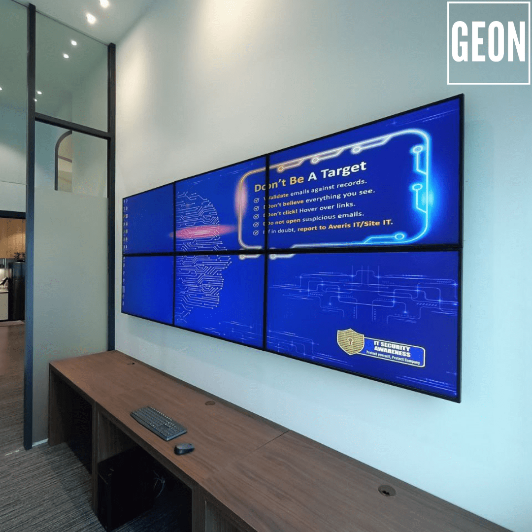 Averis Sdn. Bhd. Video Wall Solution Geon Asia