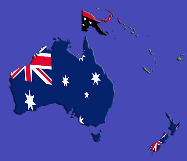 Oceania Flags Quiz Games Geoquizgames