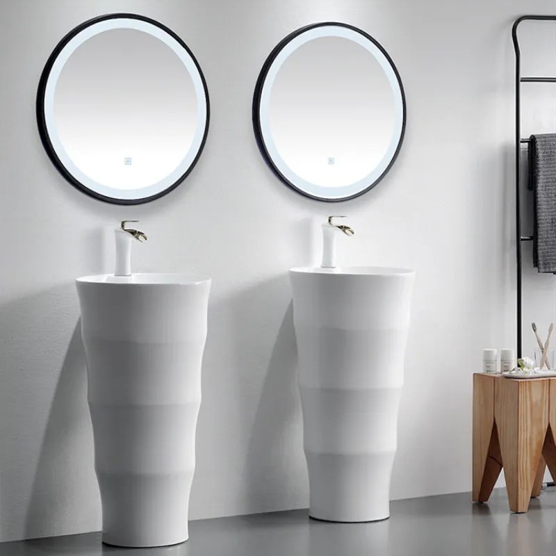 Modern pedestal wash basin LX3014 Bathroom