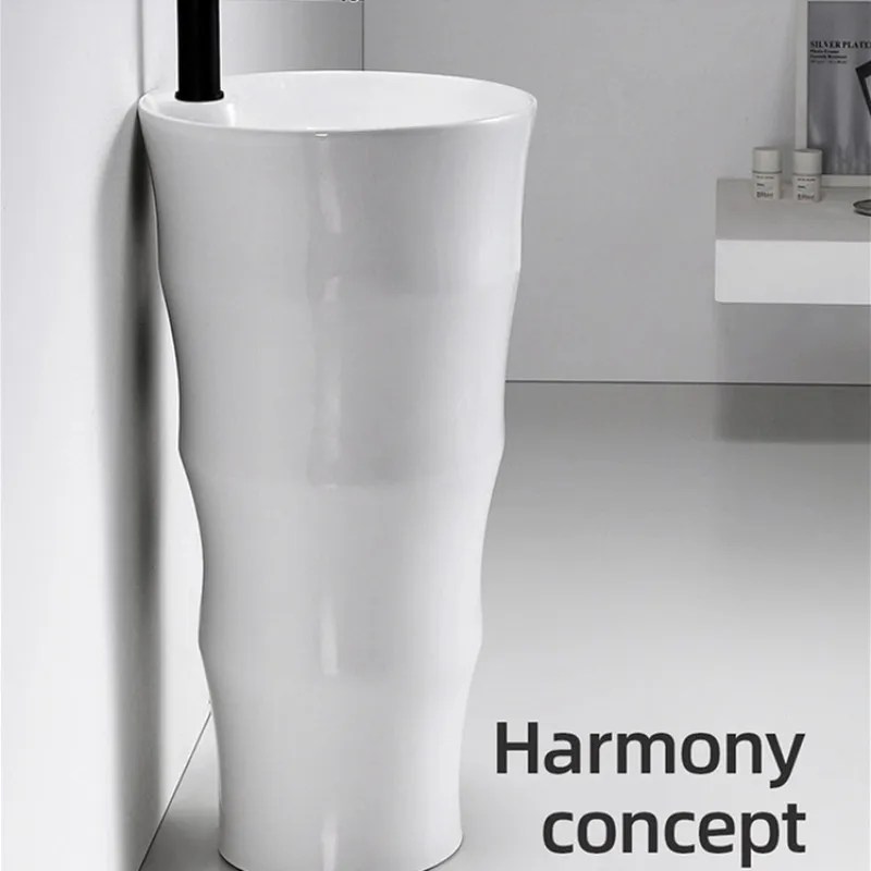 Modern pedestal wash basin LX3014 Bathroom