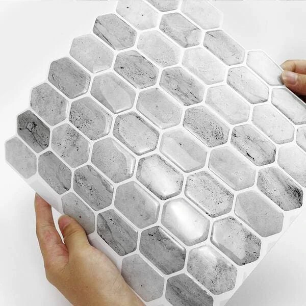 How to Install PeelAndStick Tile Backsplash? Ceramic