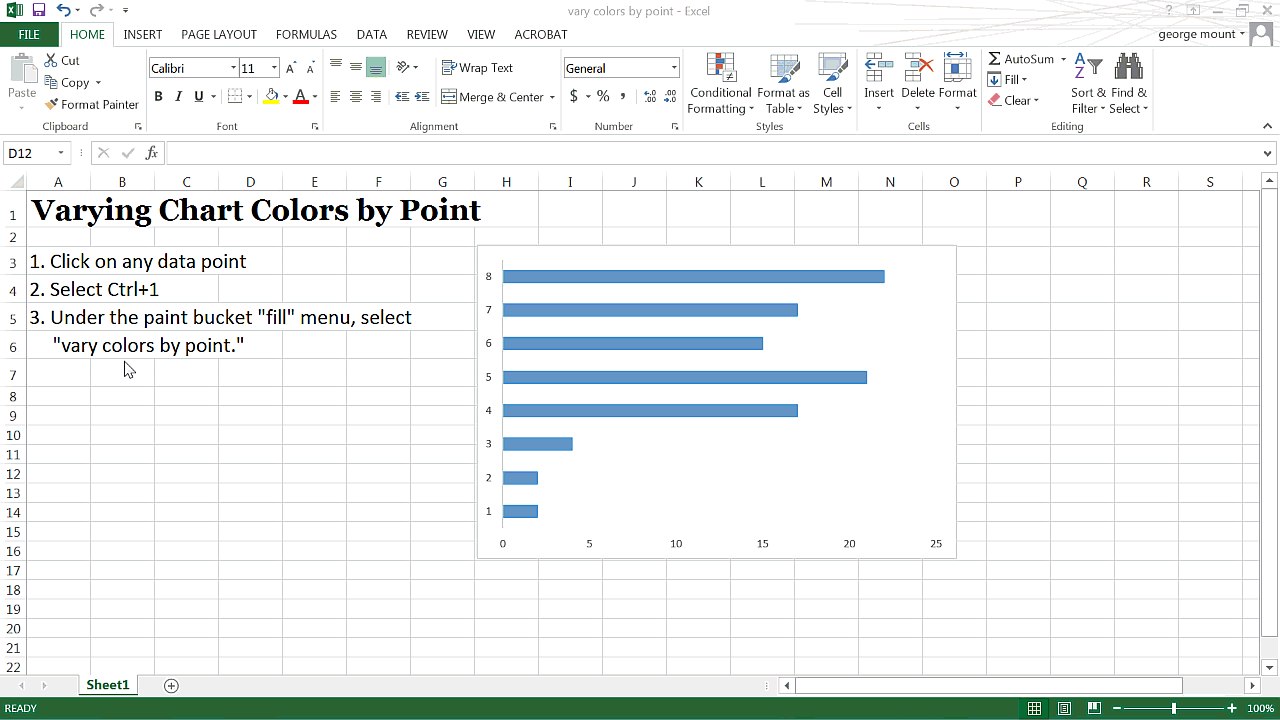 how to find the color number in excel Excel count by color max min