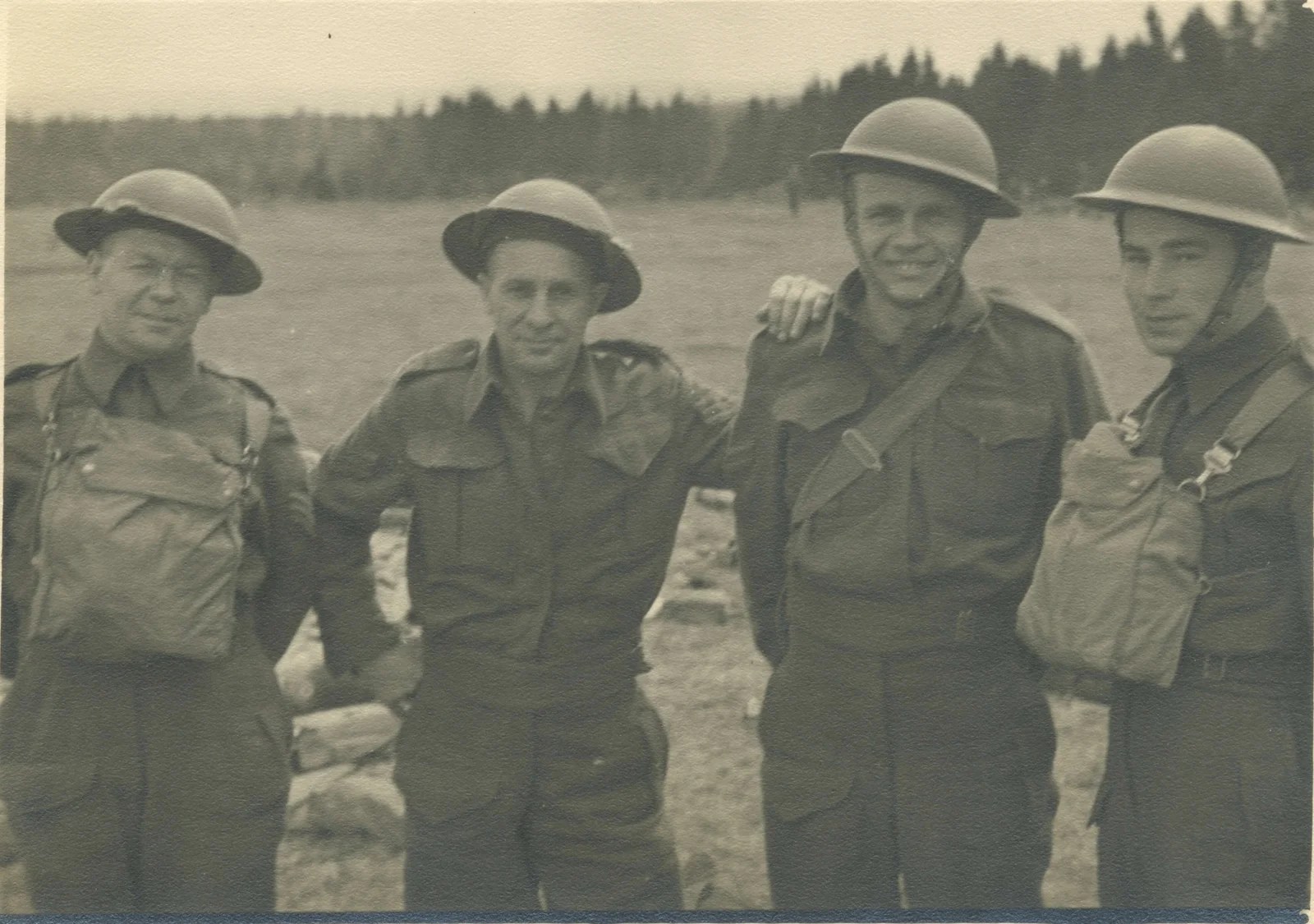 PEACE WWII War Journal of Captain Pollard H.L.I. of C.