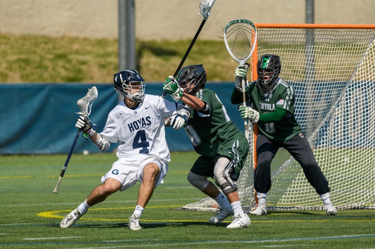 No. 17 Men's Lacrosse Takes Down Robert Morris with Late Run The
