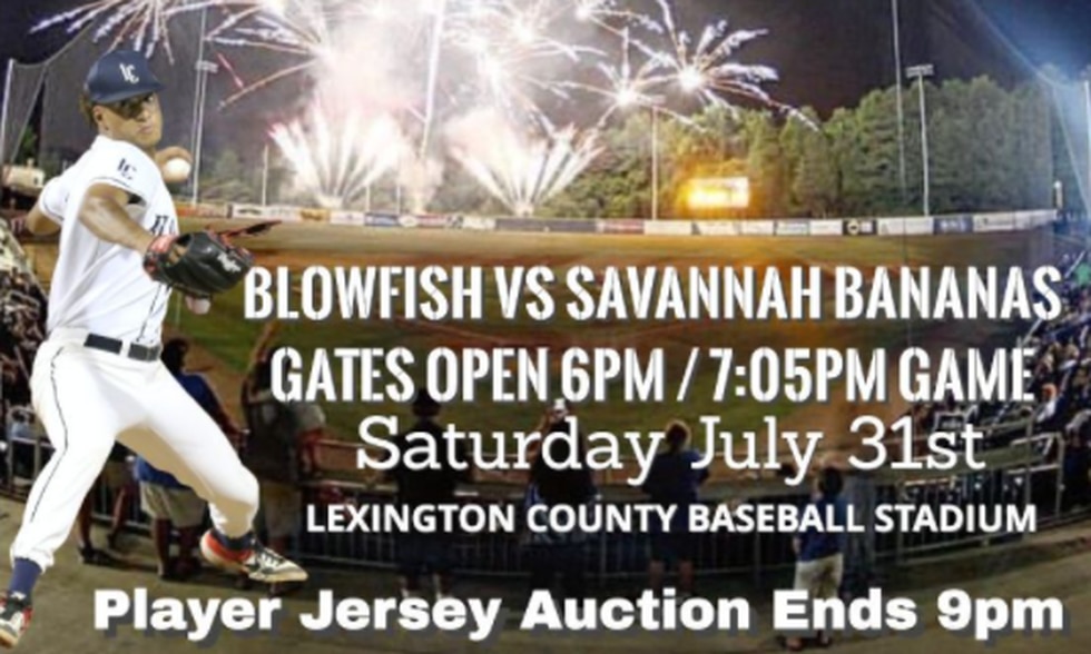 Lexington County Blowfish will face Savannah Bananas in the final game