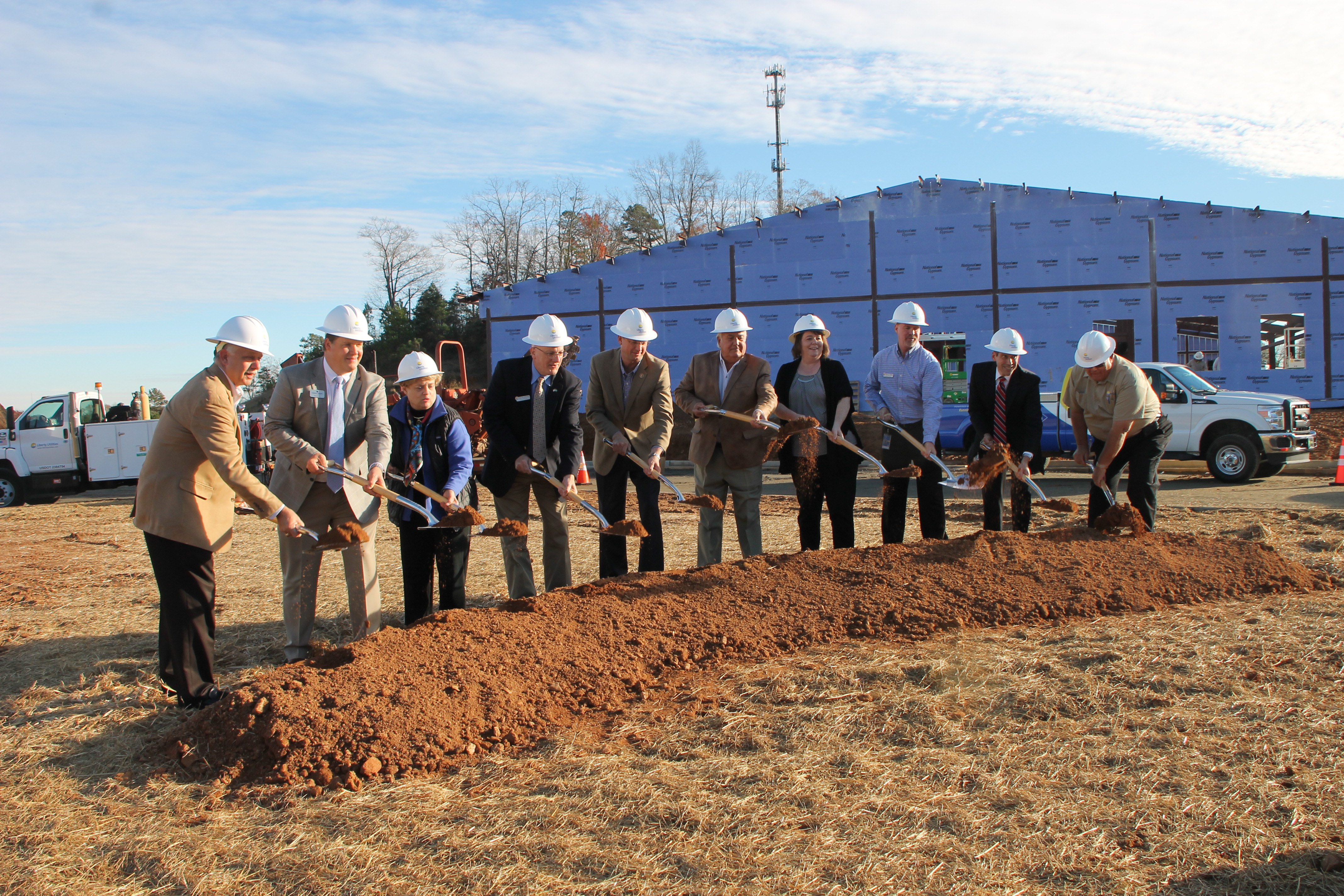 Groundbreaking for New Gainesville Service Center