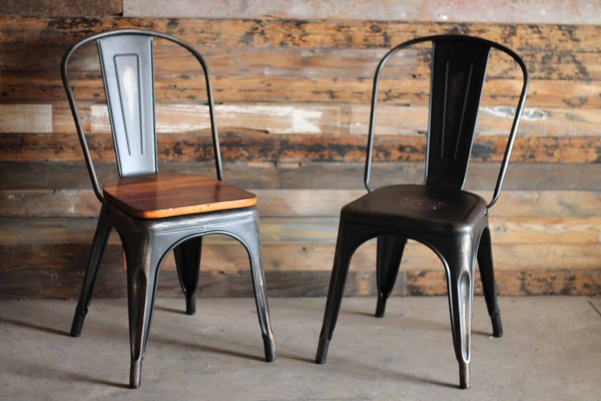 Metal Cafe Chairs Artisan